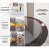 Dining room turntable for food, lazy susan for table top, Contemporary Glass Lazy Susan Turntable - Transform Your Dining Experience - Perfect for Homes & Restaurants (Size : 15.7inch) ( Size : B-27.5 view 3