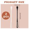 Andibro Multifunctional Mini Whisk, 2 Pcs Small 2 in 1 Whisk Utensil Mini Sugar Spoon Small Mixing Balloon Whisk Wisking Tool Set for Blending Beating Ingredients Mixing Sauces view 2