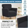 Single Armchair Cover Stretch Club Chair Covers Slipcover Spandex Jacquard 1 Pieces Armchair Couch Sofa Cover with Elastic Bottom,Anti-Slip Living Room Furniture Protectors Washable ( Color : #1 ) view 4