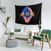 LIFANGMI Hand Tear Flag Of Nebraska Tapestry Wall Hanging 60x40 Inch Bedroom Living Room Dormitory Home Decoration Wall Tapestry view 3