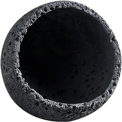 Key Bowls Black Hole Stone Desktop Storage Decorative Bowl for Entryway Table Multifunctional Space Home Decoration Key Phone Coin Change Watches and Candy Entryway Tray (Size : Black)
