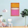 Mark Rothko Prints White Center (Yellow, Pink And Lavender on Rose) Wall Art Paintings Poster Room Aesthetic Poster Print Art Wall Painting Canvas Posters Gifts Modern Picture Frame 20x30inch(50x75c view 4