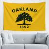 LIFANGMI Flag of Oakland California Tapestry Wall Hanging 60x40 Inch Bedroom Living Room Dormitory Home Decoration Wall Tapestry view 1