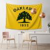 LIFANGMI Flag of Oakland California Tapestry Wall Hanging 60x40 Inch Bedroom Living Room Dormitory Home Decoration Wall Tapestry view 2