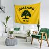 LIFANGMI Flag of Oakland California Tapestry Wall Hanging 60x40 Inch Bedroom Living Room Dormitory Home Decoration Wall Tapestry view 3