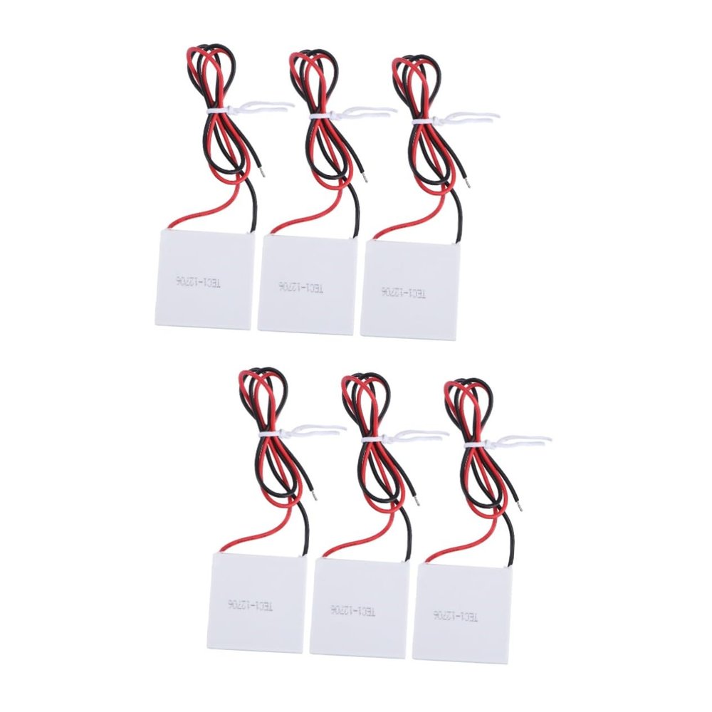 OSALADI 6pcs Thermoelectric Cooler Conditioner Refrigeration Chip for Efficient Cooling Projects and Pet Cooling