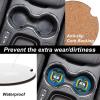 Colombia Flag Car Coaster Set Cup Holder, Cork Bottom and Finger Groove, Easy to Disassemble and Assemble view 3