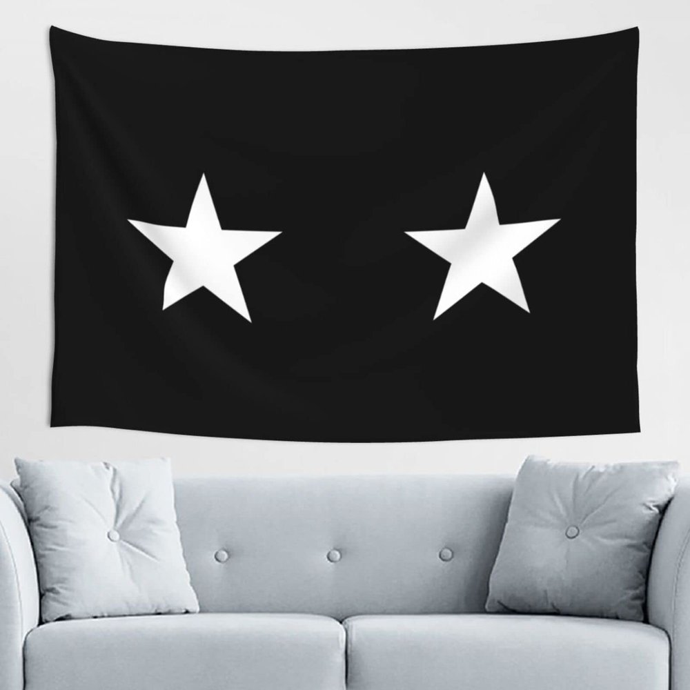 LIFANGMI Flag of a United States Space Force major general Tapestry Wall Hanging 60x40 Inch Bedroom Living Room Dormitory Home Decoration Wall Tapestry