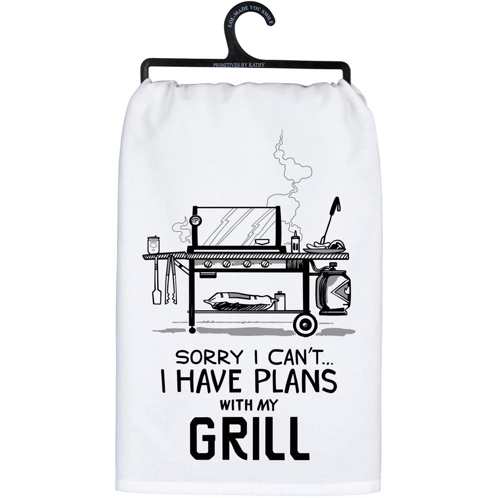 Primitives by Kathy My Grill Kitchen Towel