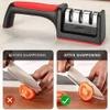 Kitchen 3/4-Segment Knife Sharpener Household Multi-Functional Hand-Held 3/4-Purpose Black Sharpening Stone view 3