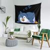 LIFANGMI Sleeping Penguins Tapestry Wall Hanging 60x40 Inch Bedroom Living Room Dormitory Home Decoration Wall Tapestry view 3
