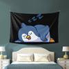 LIFANGMI Sleeping Penguins Tapestry Wall Hanging 60x40 Inch Bedroom Living Room Dormitory Home Decoration Wall Tapestry view 4