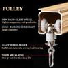 LTSRLL Aluminum Ceiling Curtain Track Curtains Rail 3.3ft-16.4ft Long Silent Room Divider Curtain Rods with Fittings(Color:A-Wall,Size:Single-1.8m(0.9m*2)) view 3