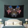 LIFANGMI American Flag and Eagle Tapestry Wall Hanging 60x40 Inch Bedroom Living Room Dormitory Home Decoration Wall Tapestry view 4