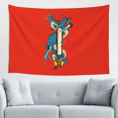 LIFANGMI The Mighty Dragon Tapestry Wall Hanging 60x40 Inch Bedroom Living Room Dormitory Home Decoration Wall Tapestry