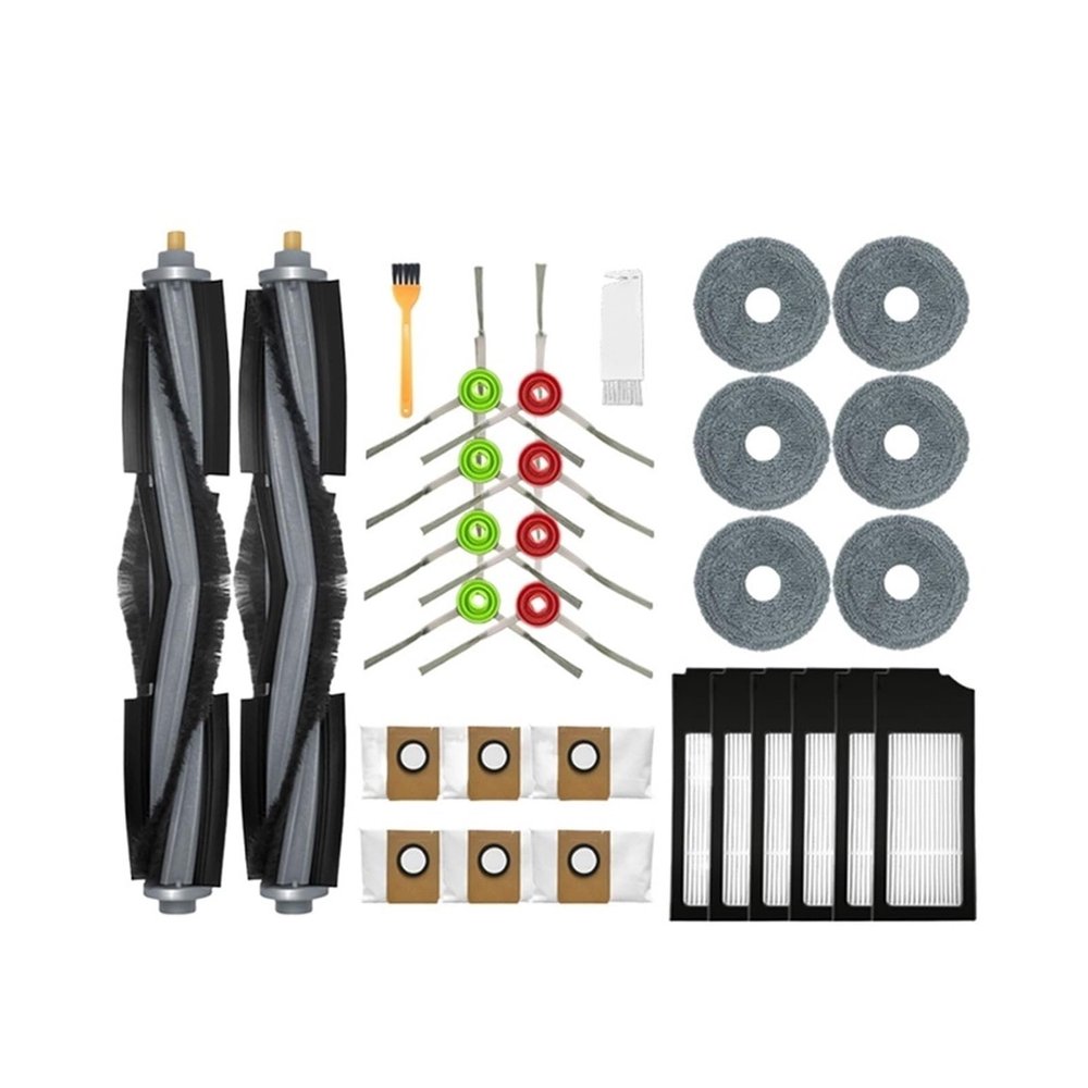 20 Pack Dust Bags Compatible for ECOVACS DEEBOT X1 OMNI TURBO Garbage Dirty Bags Robot Vacuum Cleaner Spare Parts Replacement Accessories (Color : 30PCS-01)