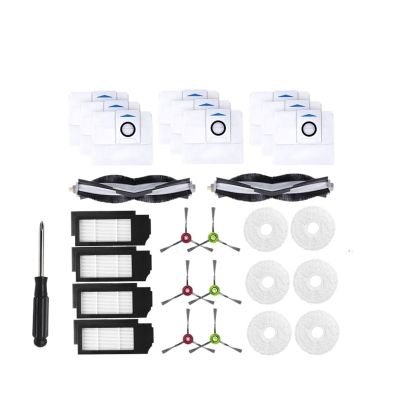 20 Pack Dust Bags Compatible for ECOVACS DEEBOT X1 OMNI TURBO Garbage Dirty Bags Robot Vacuum Cleaner Spare Parts Replacement Accessories (Color : 28PCS)