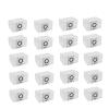 20 Pack Dust Bags Compatible for ECOVACS DEEBOT X1 OMNI TURBO Garbage Dirty Bags Robot Vacuum Cleaner Spare Parts Replacement Accessories (Color : 28PCS) view 2