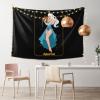 LIFANGMI Beautiful Aquarius Sign Tapestry Wall Hanging 60x40 Inch Bedroom Living Room Dormitory Home Decoration Wall Tapestry view 2