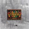 Aluminum Tin Sign Black History Month Africa For Kitchen Home Office Bar Cafe Decor 12.00"x16.00" view 2