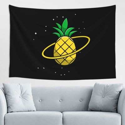 LIFANGMI Pineapple Planet Tapestry Wall Hanging 60x40 Inch Bedroom Living Room Dormitory Home Decoration Wall Tapestry