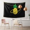 LIFANGMI Pineapple Planet Tapestry Wall Hanging 60x40 Inch Bedroom Living Room Dormitory Home Decoration Wall Tapestry view 2