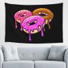 LIFANGMI Delicious Doughnuts Tapestry Wall Hanging 60x40 Inch Bedroom Living Room Dormitory Home Decoration Wall Tapestry view 1