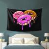 LIFANGMI Delicious Doughnuts Tapestry Wall Hanging 60x40 Inch Bedroom Living Room Dormitory Home Decoration Wall Tapestry view 4