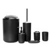 VINGAA Bathroom Sets Accessories, Bathroom Accessories Sets Complete, Electroplating Process PP Plastic Bathroom Accessories Set, Bath Accessories Set, Bathroom Accessory Set, for Home, Bathroom view 1