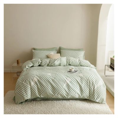 Bed, Cotton Duvet Cover Set Queen Size Duvet Cover Set Printed Bedding Set Soft Bedding Set