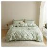 Bed, Cotton Duvet Cover Set Queen Size Duvet Cover Set Printed Bedding Set Soft Bedding Set view 1