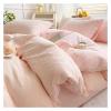 QuKan Bed, 4-Piece Bedding Set Feather Duvet Cover Set Sheet Set Washed Cotton no Filler view 4
