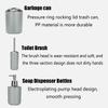 VINGAA Bathroom Accessories Sets Complete, Bathroom Accessory Set with Trash Can, Durable PP Plastic Set of 6 Bath Accessories Set, Bathroom Accessory Set, Bathroom Sets Accessories, for Bathroom view 4