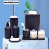 VINGAA Bathroom Sets Accessories, Bathroom Accessories Sets Complete, PP Plastic Decorative Bathroom Toothbrush Set, Bathroom Accessories Set with Tray, Bathroom Accessory Set, for Home, Hotel view 2