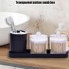 VINGAA Bathroom Sets Accessories, Bathroom Accessories Sets Complete, PP Plastic Decorative Bathroom Toothbrush Set, Bathroom Accessories Set with Tray, Bathroom Accessory Set, for Home, Hotel view 4