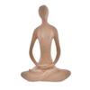 summucraft Resin Modern Art Men Statue Round Sign On Face for Home Dcor, Showpiece for Living Room, Table Dcor (25 X 16 CM) dfbnd24 view 1