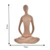 summucraft Resin Modern Art Men Statue Round Sign On Face for Home Dcor, Showpiece for Living Room, Table Dcor (25 X 16 CM) dfbnd24 view 3