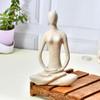 summucraft Resin Modern Art Men Statue Round Sign On Face for Home Dcor, Showpiece for Living Room, Table Dcor (25 X 16 CM) dfbnd24 view 4