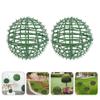 Kichvoe Decorative Topiary Cage Grass Ball Shelf Garden Balls Outdoor DIY Flower Arrangement view 3