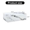 BAOPIN Faux Marble Coffee Table, Rectangle MDF Coffee Tables for Living Room, Tea Table Center Table for Home, TV Table view 2