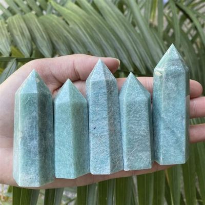 YEAHSO Natural Crystal Point Single Terminated Tower Gemstone 1pc Suitable for Furniture Decoration Ornaments