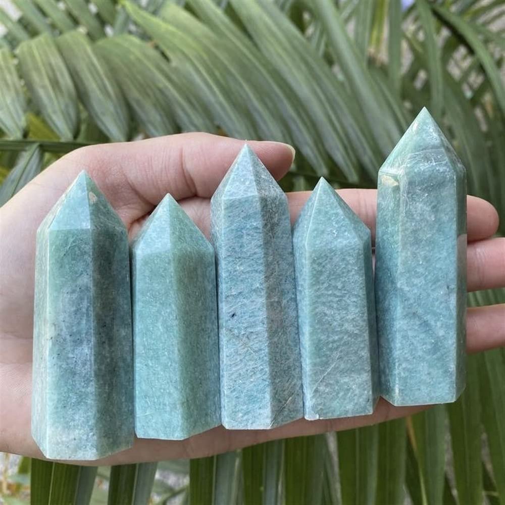 YEAHSO Natural Crystal Point Single Terminated Tower Gemstone 1pc Suitable for Furniture Decoration Ornaments