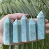YEAHSO Natural Crystal Point Single Terminated Tower Gemstone 1pc Suitable for Furniture Decoration Ornaments view 1