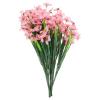 ABOOFAN 8pcs Outdoor Artificial Violet Flowers Weather-Resistant Faux Floral Decor for Party for Low-Maintenance Arrangements No Watering Required view 1