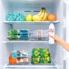 BingoHive 4 Packs Clear Width Adjustable Soda Can Organizer for Refrigerator Expandable Soda Can Dispenser for Beer Soda Seltzer Pop Can Soda Expand Organizer for Fridge Kitchen Pantry view 3