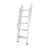 BXKCFYBSQ White Bunk Bed Ladder/Inclined Ladder, Indoor Loft Bed/Dorm Room Lathe Wooden Ladder with Hooks and Non-Slip Feet, Children's Adult Wooden Ladder Ladder Climbing Ladder view 1