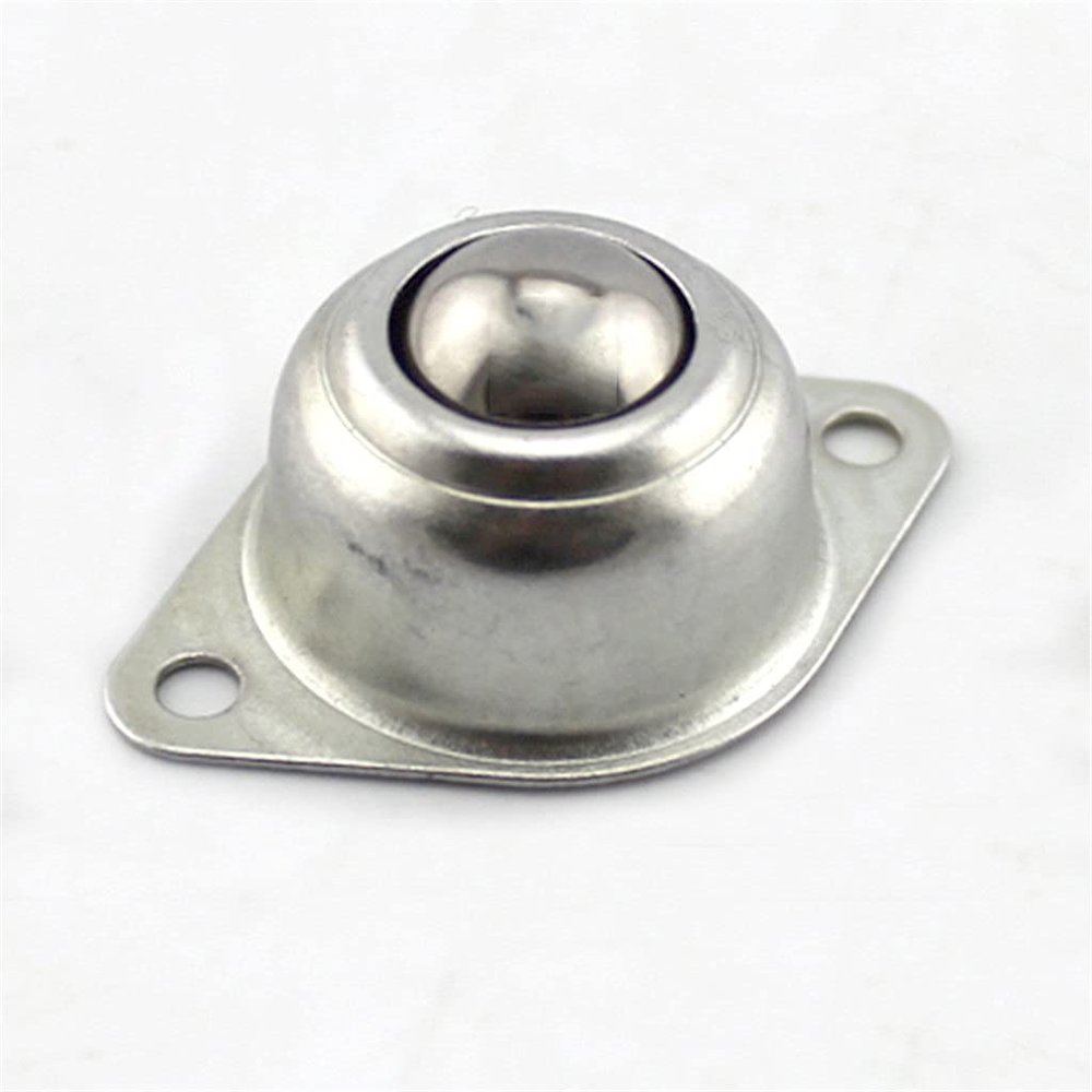 Computer Chair, 8pcs Furniture Roller Ball Transfer Bearing Caster Screw Mounted Round Ball Bull Wheel 48 * 32 * 22mm