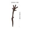 ABOOFAN 100pcs Snowman Arms for Crafts Mini Plastic Branches Build a Little Snowman Accessories for Christmas Party Favors Winter Activities view 2