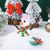 ABOOFAN 100pcs Snowman Arms for Crafts Mini Plastic Branches Build a Little Snowman Accessories for Christmas Party Favors Winter Activities view 4