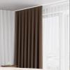 ZAQYCM Garage Ceiling Curtain Track, Room Divider Curtain Rod Set, Bay Window Curtain Rail 2 3 4 5 6 7 8 10 12 13 15 M, Custom Size, Easy to Cut and Install, Complete Kit (Size : 1.5m/4.9ft) view 2